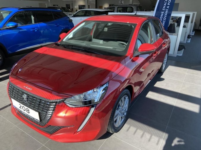 Peugeot 208, Acitve 1.2 PureTech 100k MAN6, barva červená