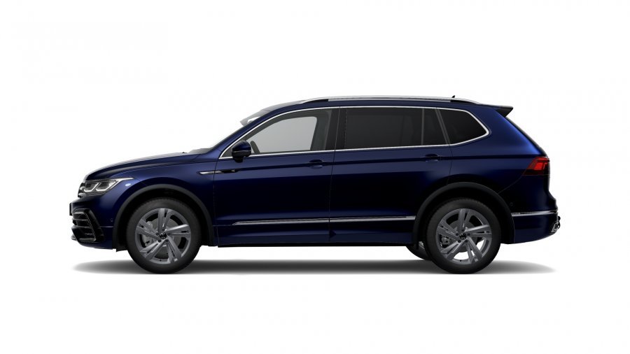 Volkswagen Tiguan Allspace, Allspace R-Line 2,0 TDI 147 kW 4M 7DSG, barva modrá