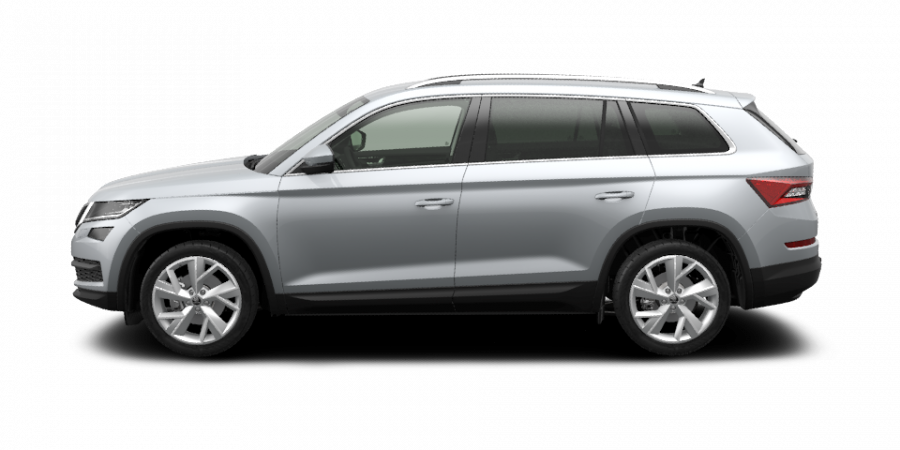 Škoda Kodiaq, 2,0 TDI 140 kW 7-stup. automat. 4x4, barva stříbrná