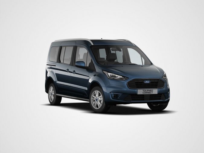 Ford Tourneo Connect, MPV,  L2 TITANIUM 1,5 EcoBlue 88 kW / 120 k, barva modrá