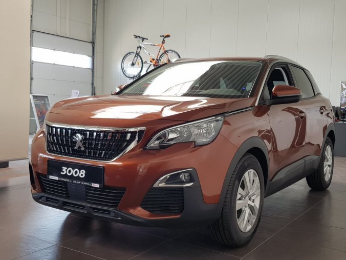 Peugeot 3008, ACTIVE 1.2 PureTech 130 EAT8, barva oranžová