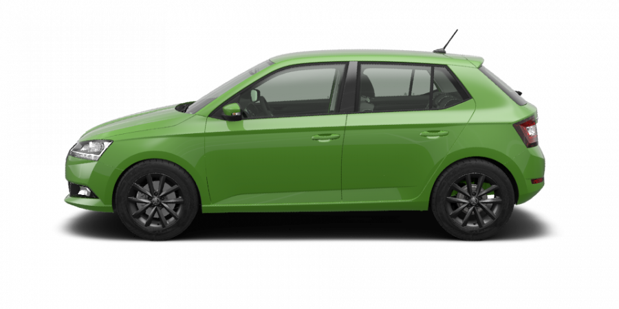 Škoda Fabia, 1,0 TSI 70 kW 5-stup. mech., barva zelená