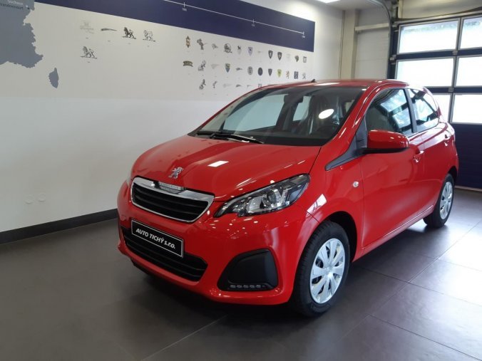 Peugeot 108, ACTIVE 1.0 VTi 72k MAN5, barva červená