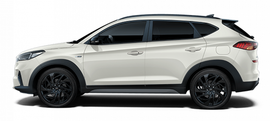 Hyundai Tucson, 1,6 T-GDi 130 kW (95 NAT) 7 st. DCT 4×4, barva bílá