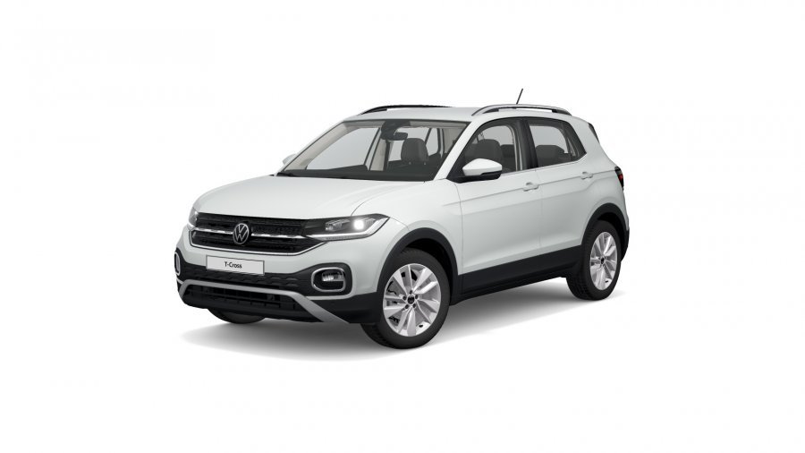 Volkswagen T-Cross, T-Cross Style 1,0 TSI 81 kW 6G, barva bílá