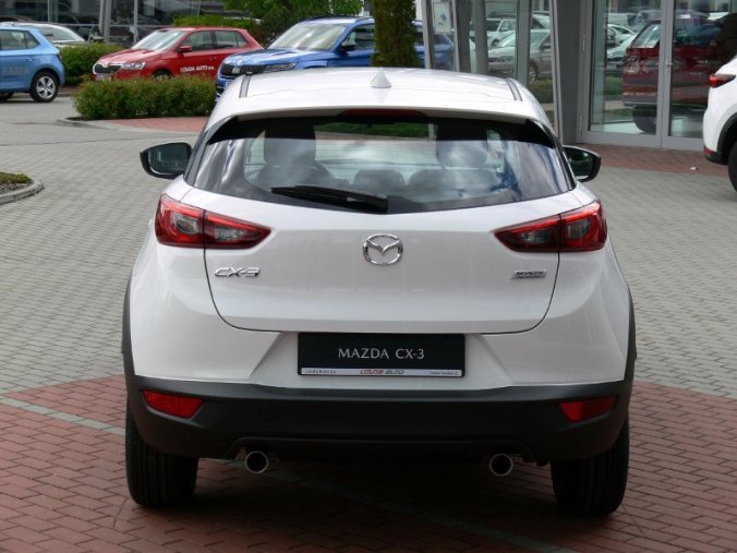 Mazda CX-3, 2.0 Skyactiv G121, barva bílá