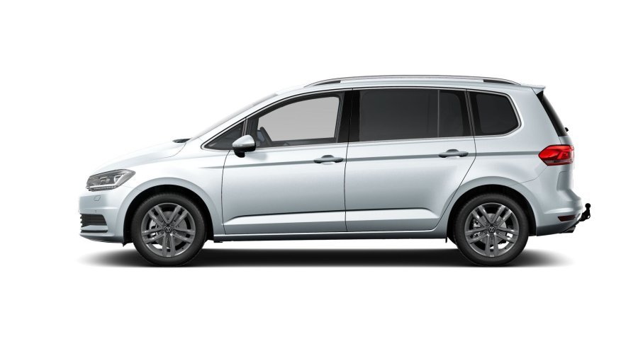 Volkswagen Touran, Touran People 2,0 TDI 7DSG EVO, barva stříbrná