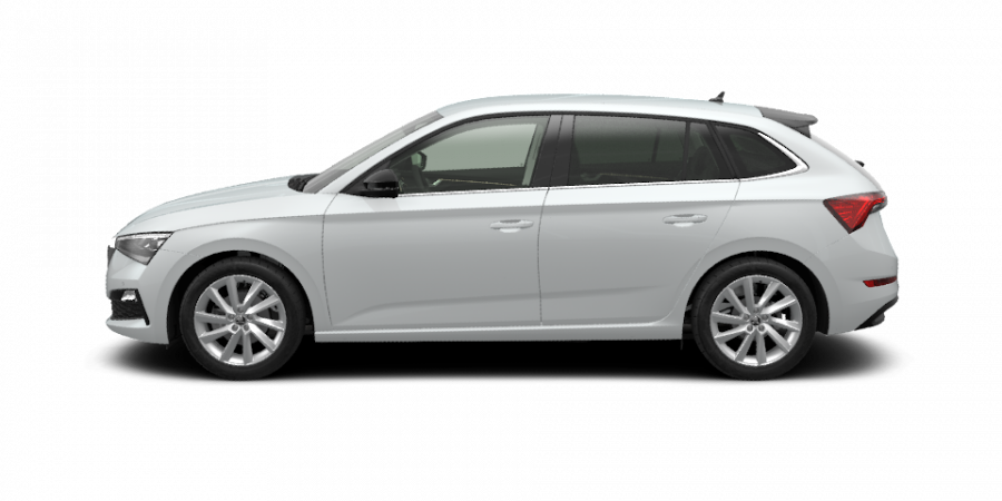 Škoda Scala, 1,0 TSI 85 kW 6-stup. mech., barva bílá