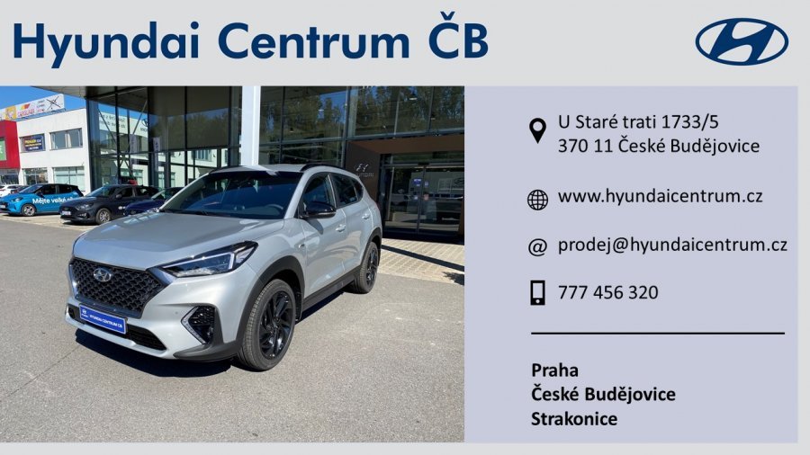 Hyundai Tucson, 1,6 T-GDi 130 kW (95 NAT) 6 st. man, barva stříbrná