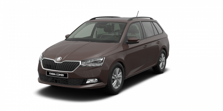 Škoda Fabia, 1,0 TSI 81 kW 6-stup. mech., barva hnědá