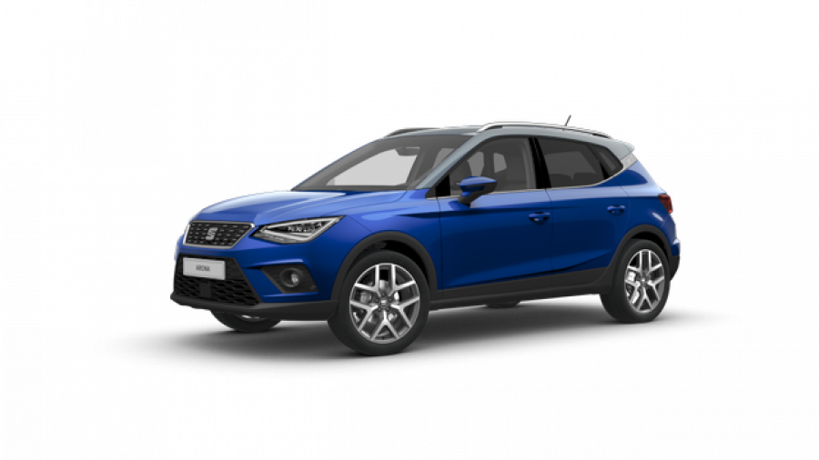 Seat Arona, Xcellence 1.0 TSI 115k, barva modrá