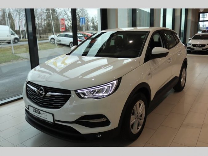 Opel Grandland X, SMILE 1.2 Turbo 96kW, barva bílá