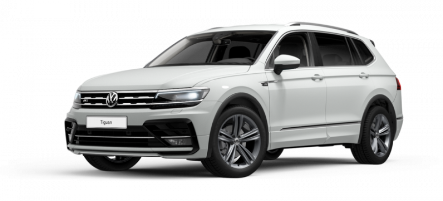 Volkswagen Tiguan Allspace, CL R-Line 2,0 TDI 7DSG, barva bílá