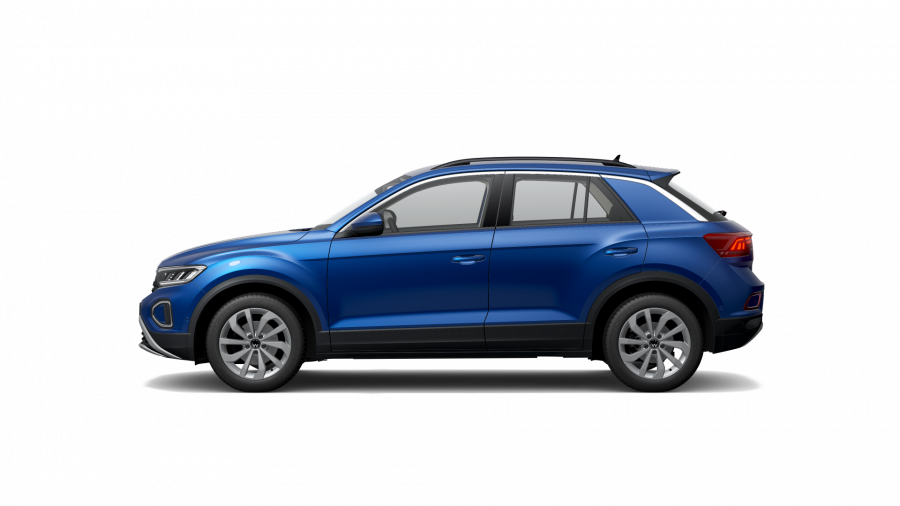 Volkswagen T-Roc, T-Roc Life 1,5 TSI 110 kW 7DSG, barva modrá