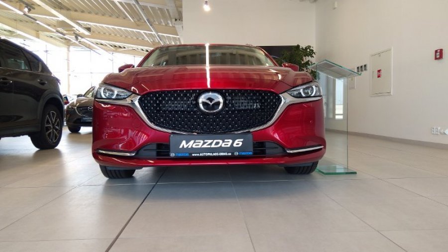 Mazda 6, 2.5i 194k, barva červená