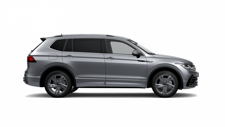 Volkswagen Tiguan Allspace, Allspace R-Line 2,0 TDI 110 kW 4M 7DSG, barva stříbrná