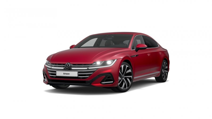 Volkswagen Arteon, Arteon R-Line 2,0 TDI 7DSG 4MOT, barva červená