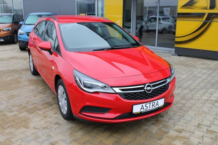 Opel Astra, ST SMILE 1.4 T (92kW/125k) MT6, barva červená