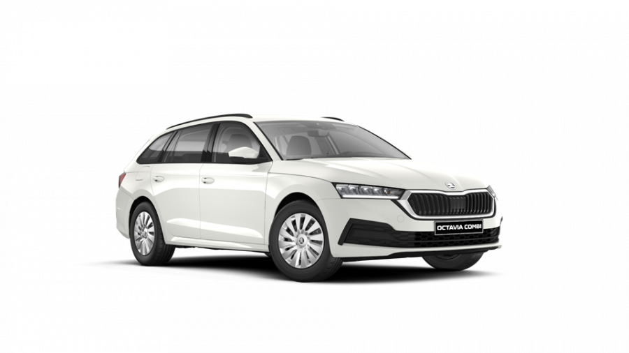 Škoda Octavia, 2,0 TDI 85 kW 6-stup. mech., barva bílá