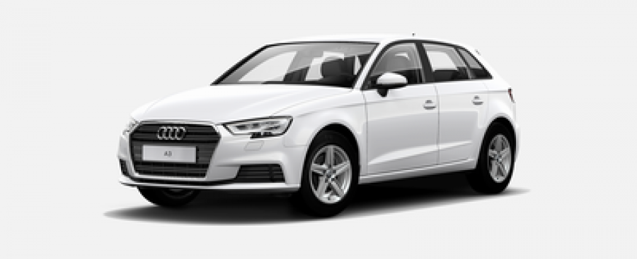 Audi A3, Spb 30 TDI 85 kW, barva bílá