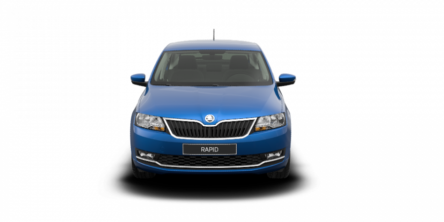 Škoda Rapid, 1,0 TSI 81 kW 6-stup. mech., barva modrá