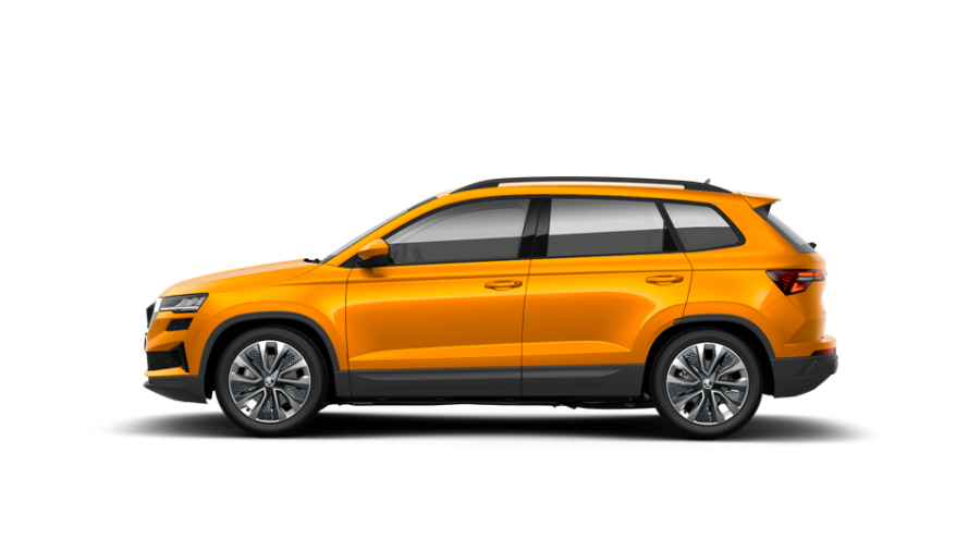 Škoda Karoq, 1,5 TSI 110 kW 6-stup. mech., barva oranžová