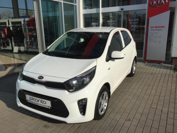 Kia Picanto, 1,0 CVVT COMFORT, barva bílá