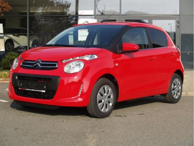 Citroën C1, Feel 1,0i 72, barva červená