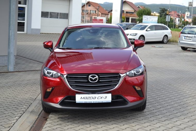 Mazda CX-3, 2,0 121k, barva červená