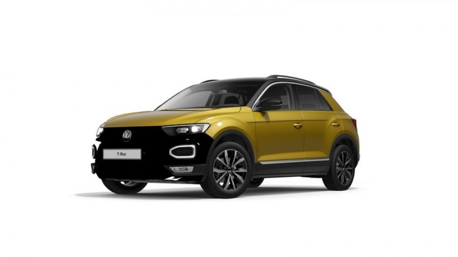 Volkswagen T-Roc, Maraton Edition 1,5 TSI ACT 7DSG, barva žlutá