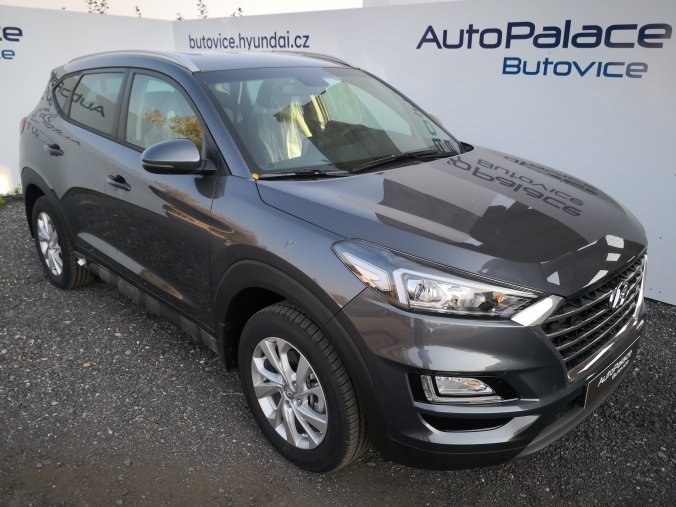 Hyundai Tucson, 1,6 T-GDi 130 kW (95 NAT) 6 st. man, barva šedá