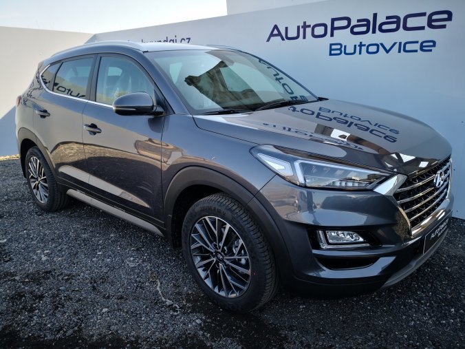 Hyundai Tucson, 1,6 CRDi 100 kW (diesel) 7 st. DCT 4×4, barva šedá