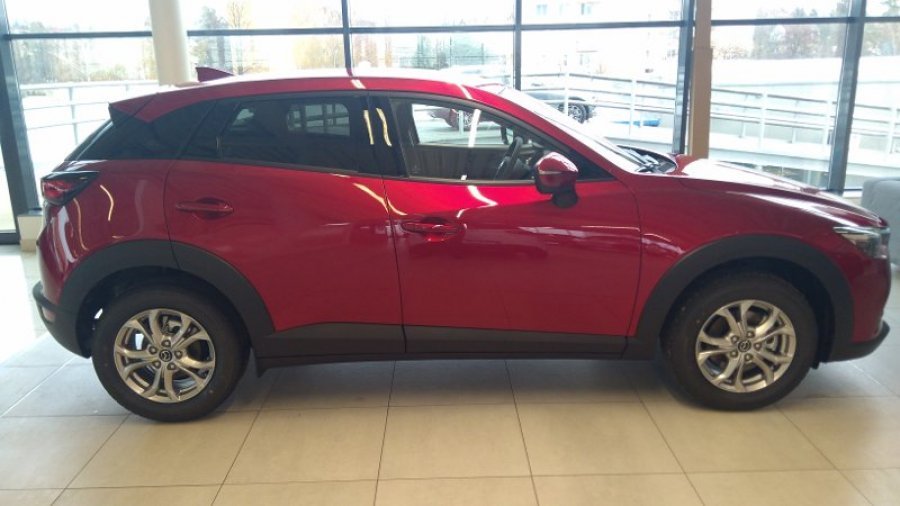 Mazda CX-3, 2,0G 121k, barva červená