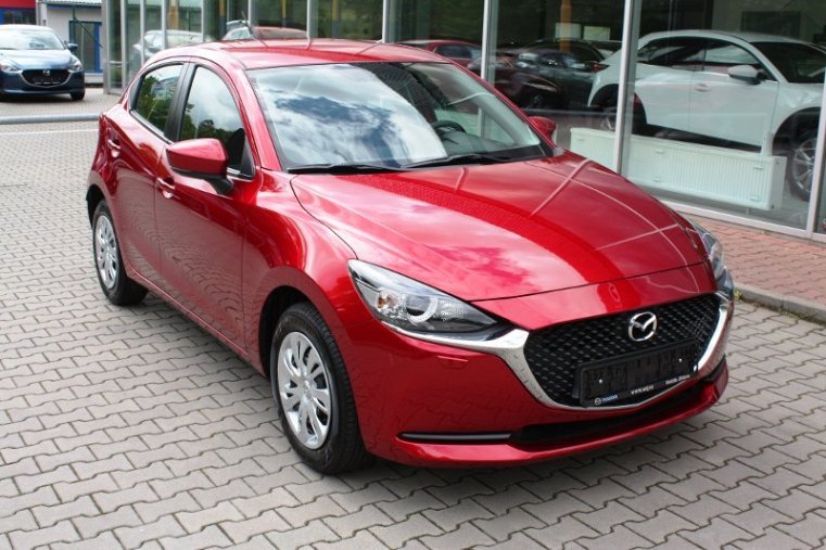 Mazda 2, Skyactiv-G, barva červená