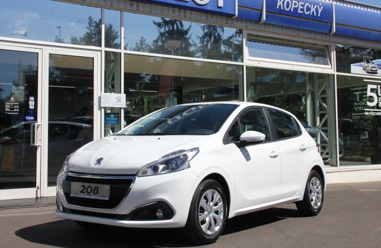 Peugeot 208, 5P ACTIVE 1.5BlueHDi 100k, barva bílá