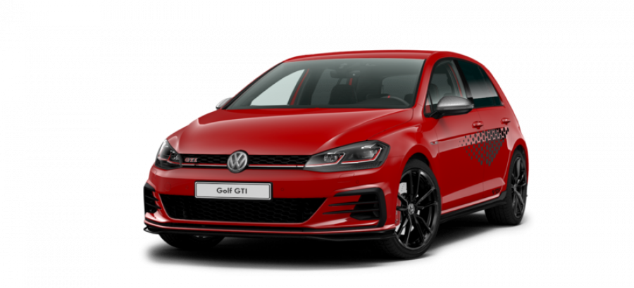 Volkswagen Golf, GTI TCR 2,0 TSI BMT OPF 7DSG, barva červená