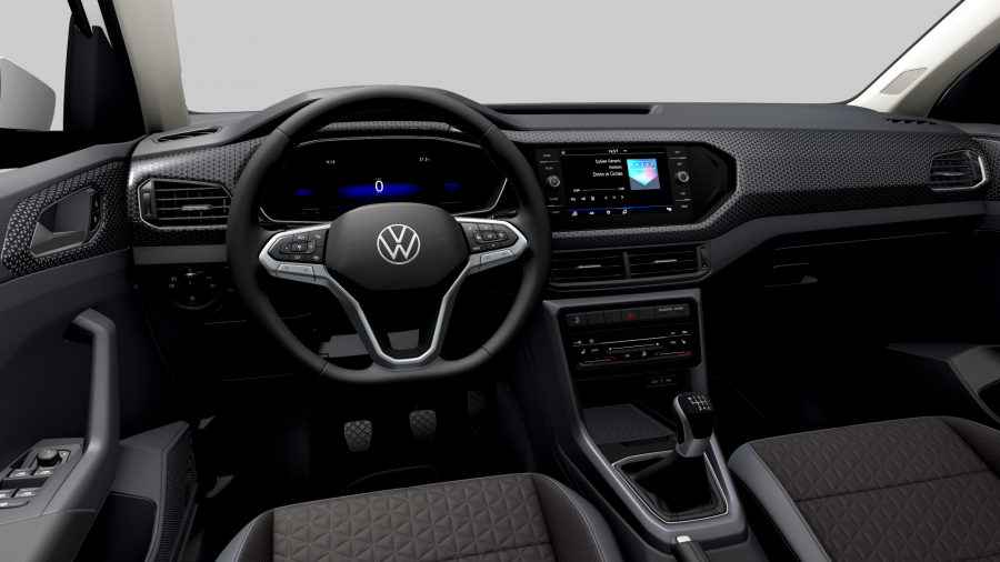 Volkswagen T-Cross, T-Cross Style 1,0 TSI 81 kW 6G, barva bílá