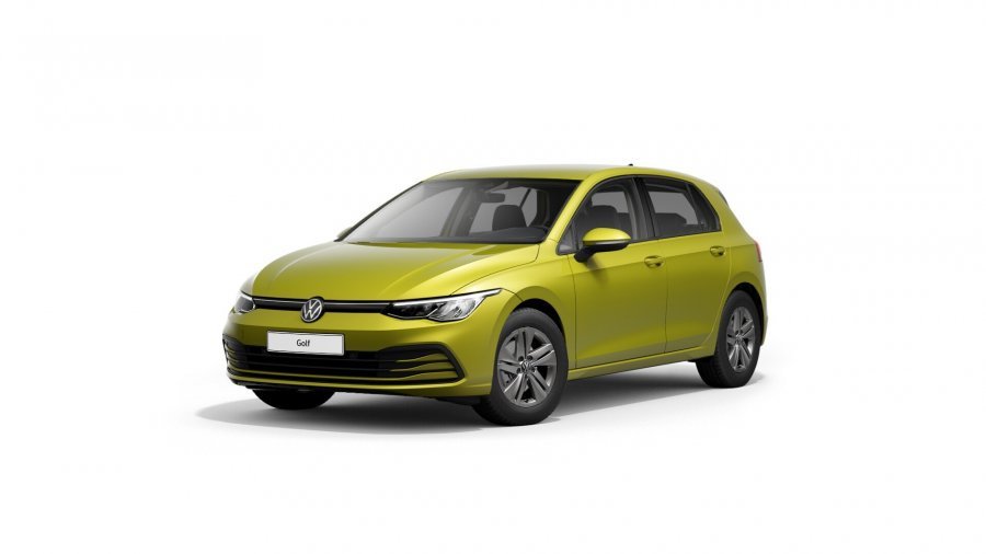 Volkswagen Golf, Golf Life 1,0 TSI 6G, barva žlutá