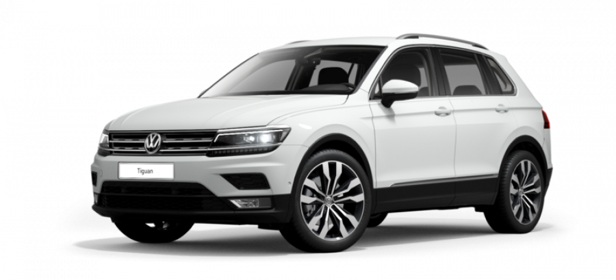 Volkswagen Tiguan, Maraton Edition 2,0 TSI 4M 7DSG, barva bílá