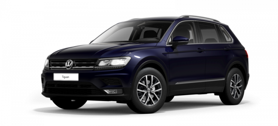 Volkswagen Tiguan, Maraton Edition 1,5 TSI ACT 7DSG, barva modrá