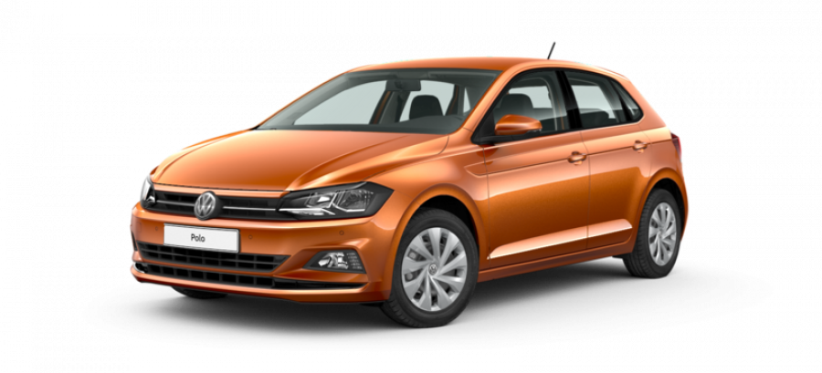 Volkswagen Polo, Comfortline 1,0 TSI BMT OPF 5G, barva oranžová