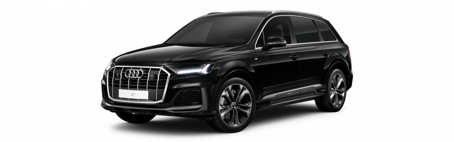 Audi Q7, Q7 S line 55 TFSI quattro, barva černá