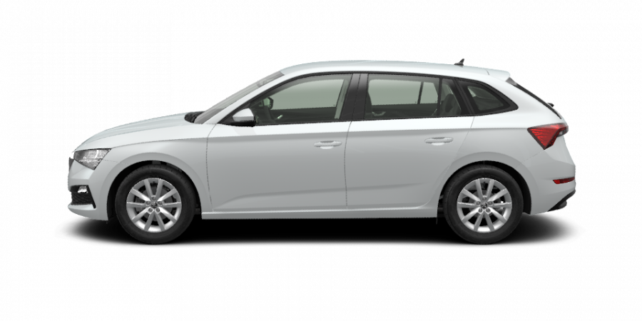 Škoda Scala, 1,0 TSI 85 kW 6-stup. mech., barva bílá