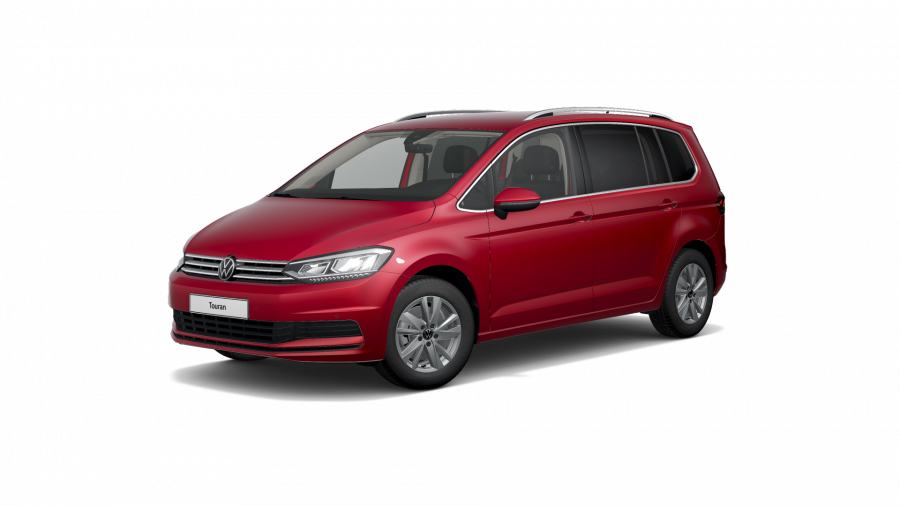 Volkswagen Touran, Touran ME 1,5 TSI EVO 7DSG, barva červená