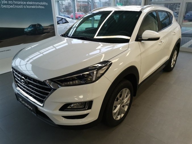 Hyundai Tucson, SUV, Adventure Paket Technology 1,6 T-GDi 130 kW, barva bílá