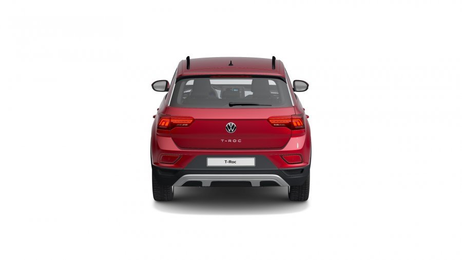 Volkswagen T-Roc, T-Roc Life 1,5 TSI 110 kW 7DSG, barva červená