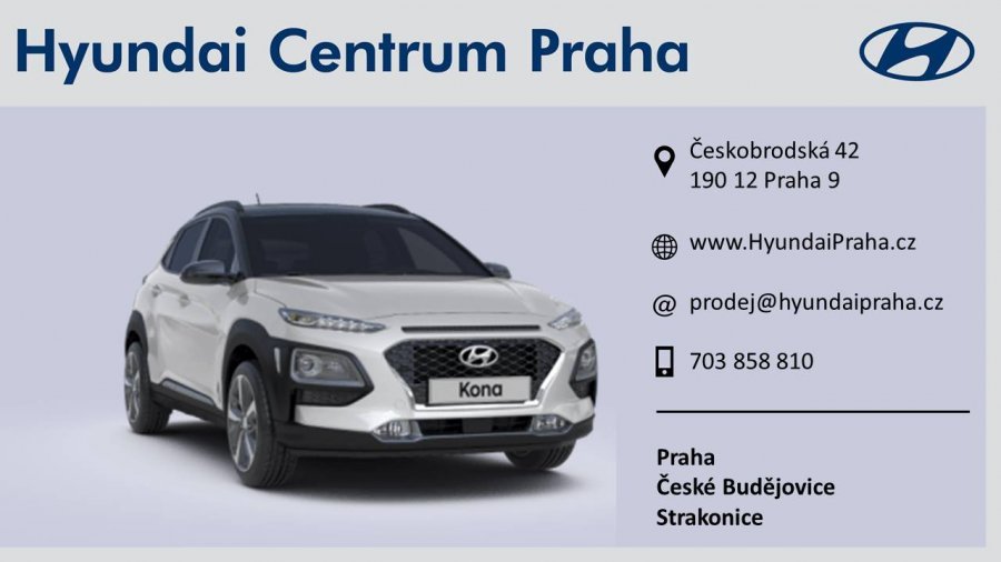 Hyundai Kona, 1,6 T-GDI 130 kW (95 NAT) 7 st. DCT, barva bílá