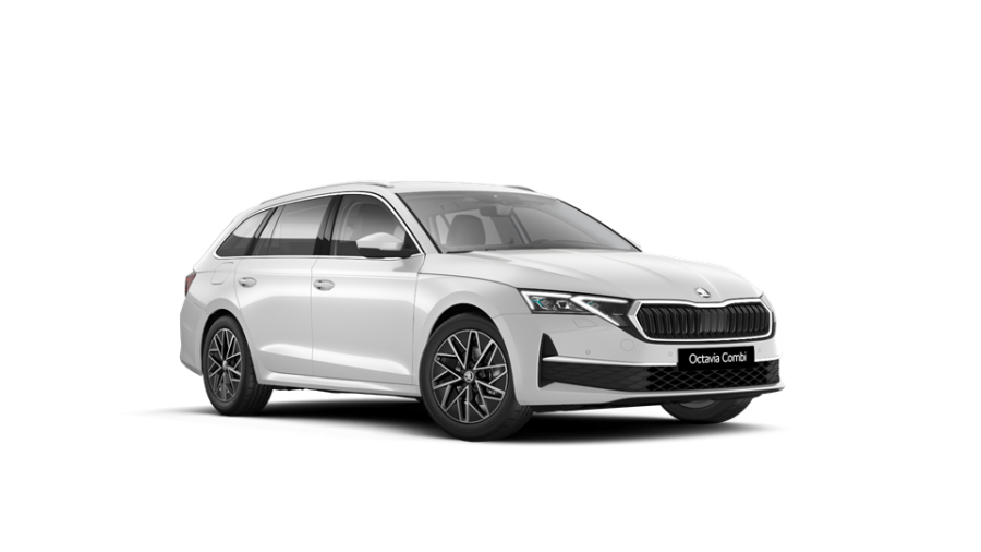 Škoda Octavia, 1,5 TSI m-HEV 110 kW 7-stup. automat., barva bílá