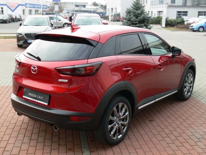 Mazda CX-3, 2.0 Skyactiv G121 + NAVI, barva červená