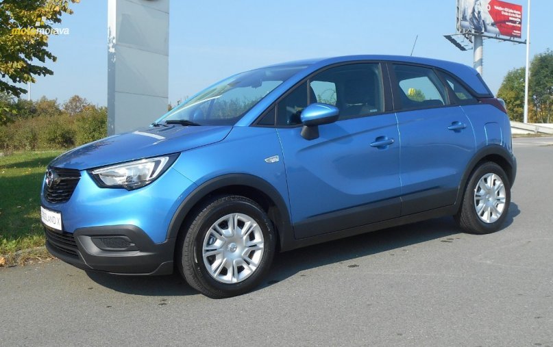 Opel Crossland X, 1.2 SMILE MT5, barva modrá